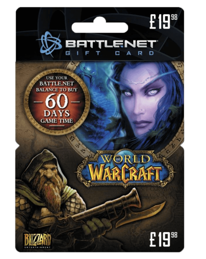 گیم تایم 60 روزه World of Warcraft