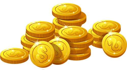 wow gold coins pile